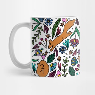 Squirrels and Acorns Mug